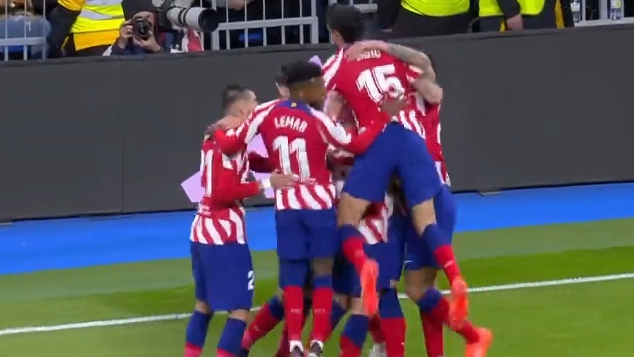 گل اول اتلتیکو مادرید به رئال مادرید (خیمنز)