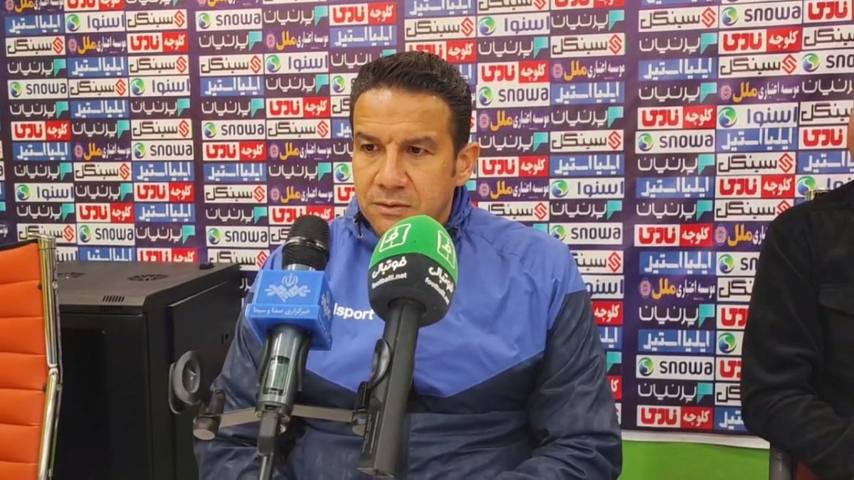اختصاصی/ صحبت های مربی تیم گل گهر سیرجان پیش از بازی با پیکان