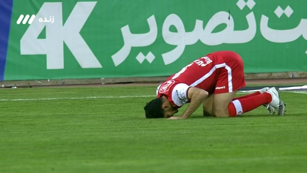 گل دوم پرسپولیس به نفت مسجدسلیمان (مهدی ترابی)
