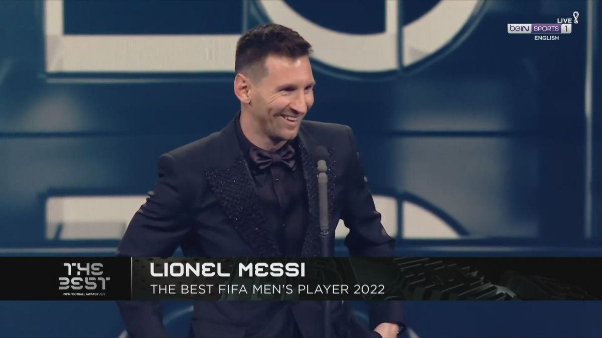 لیونل مسی، بهترین بازیکن جهان در سال 2022