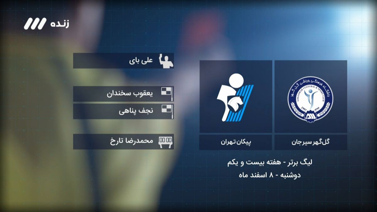 فوتبال برتر/ کارشناسی داوری بازی گل گهر و پیکان / ذوب آهن و مس کرمان