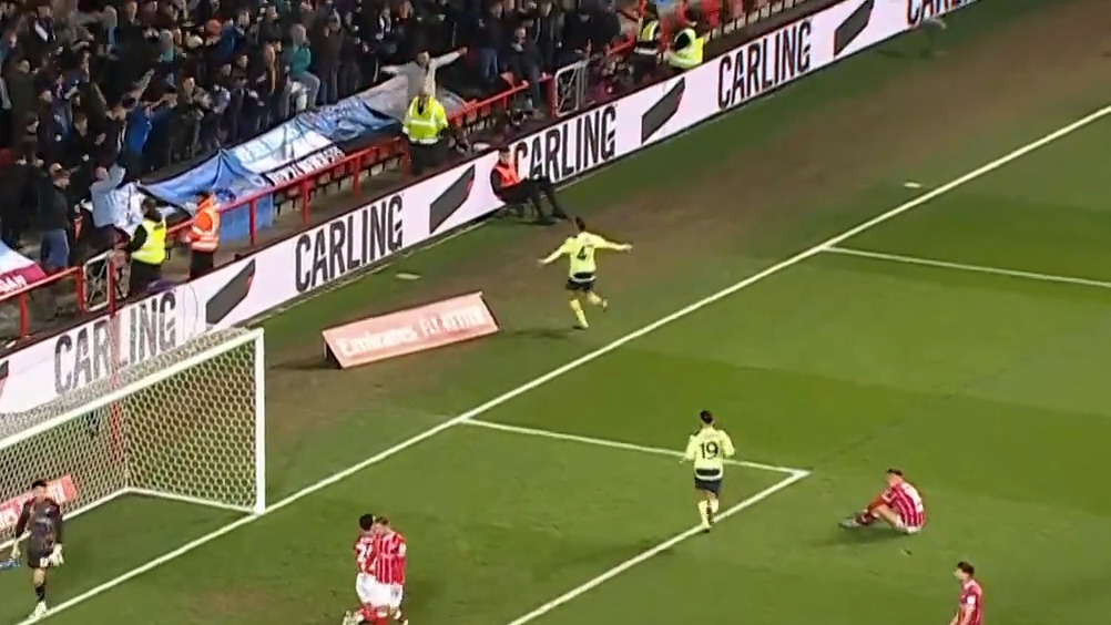 گل دوم منچسترسیتی به بریستول سیتی (دبل فودن)