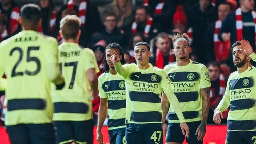 خلاصه بازی بریستول سیتی ۰-۳ منچسترسیتی