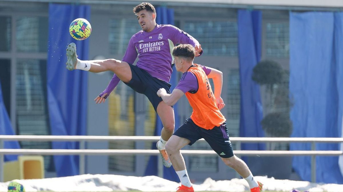 تمرین رئال مادرید پس از شکست مقابل بارسلونا