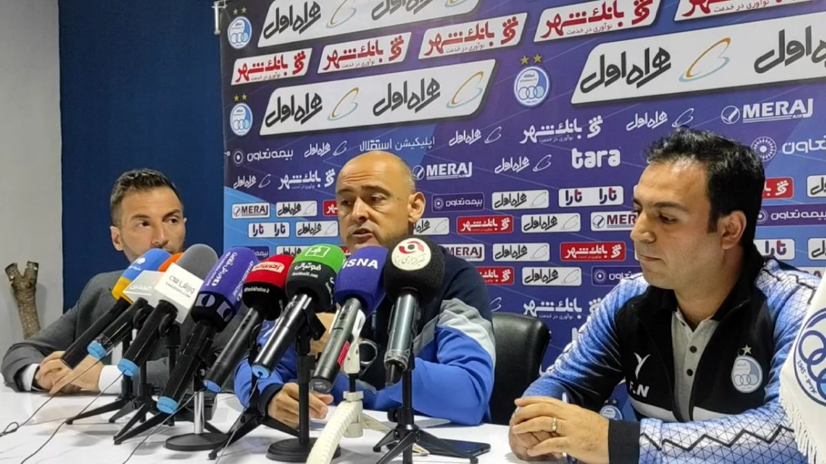 اختصاصی/ صحبتهای روی ماتا در کنفرانس خبری قبل از بازی استقلال و گل گهر