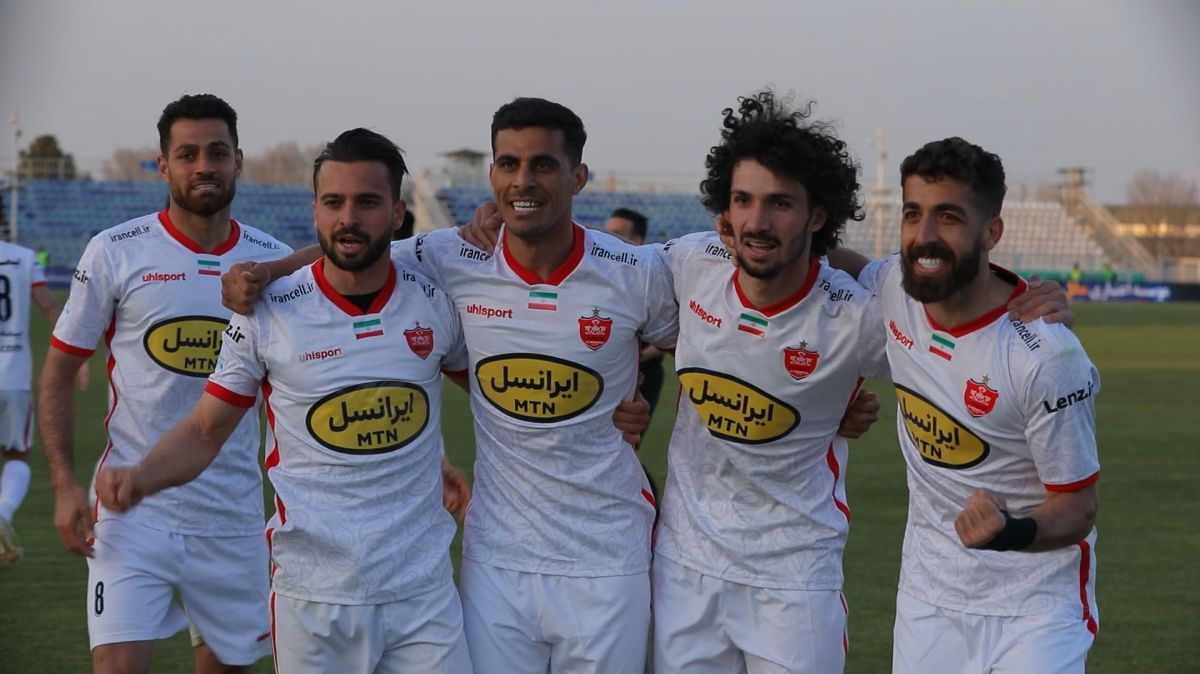 گل های بازی تراکتور 2-3 پرسپولیس از زاویه دوربین فوتبالی