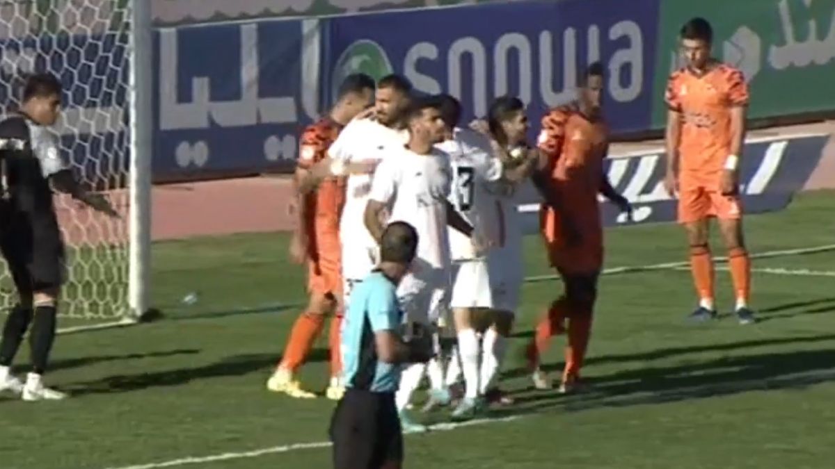 گل اول فولاد خوزستان به مس کرمان (گل به خودی ران تونگییگ)