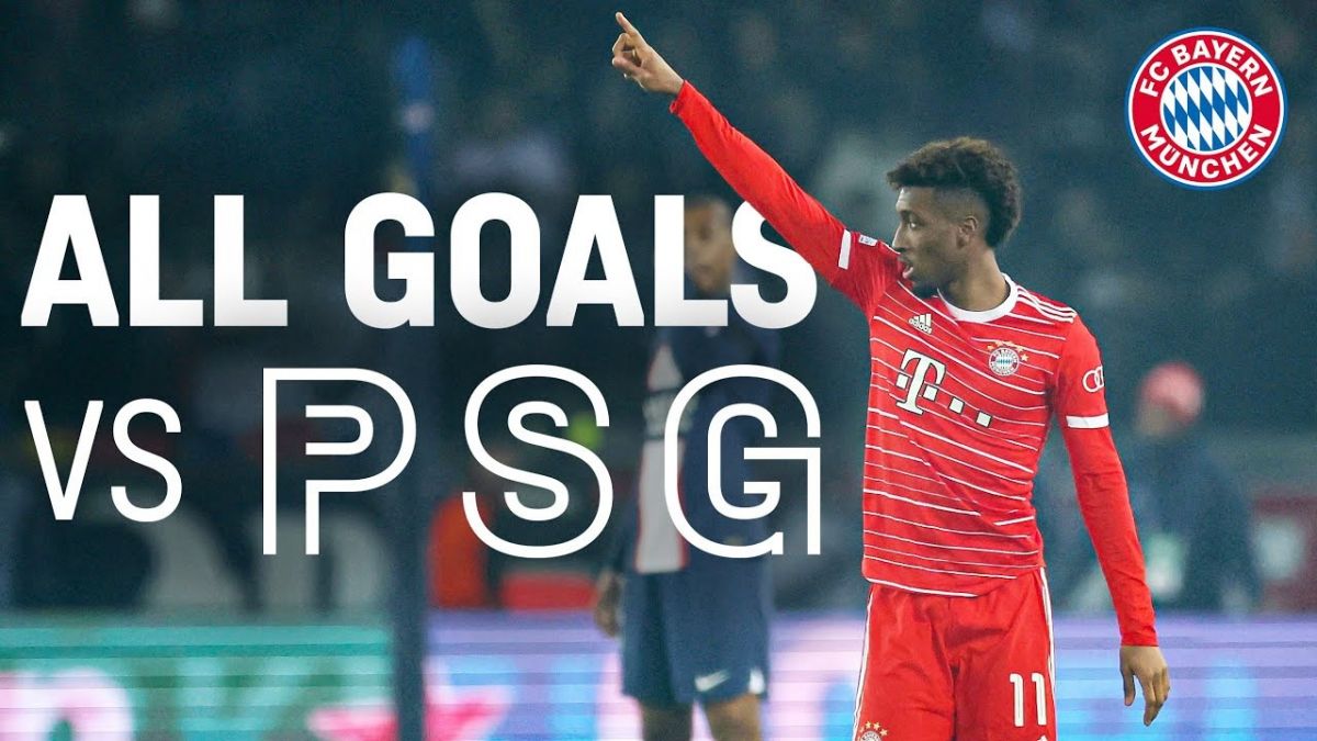 تمام گل های بایرن مونیخ درمقابل پاری سن ژرمن