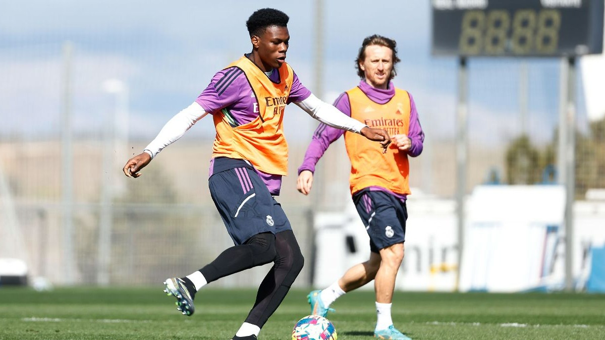 تمرین جمعه عصر رئال مادرید برای تقابل با اسپانیول