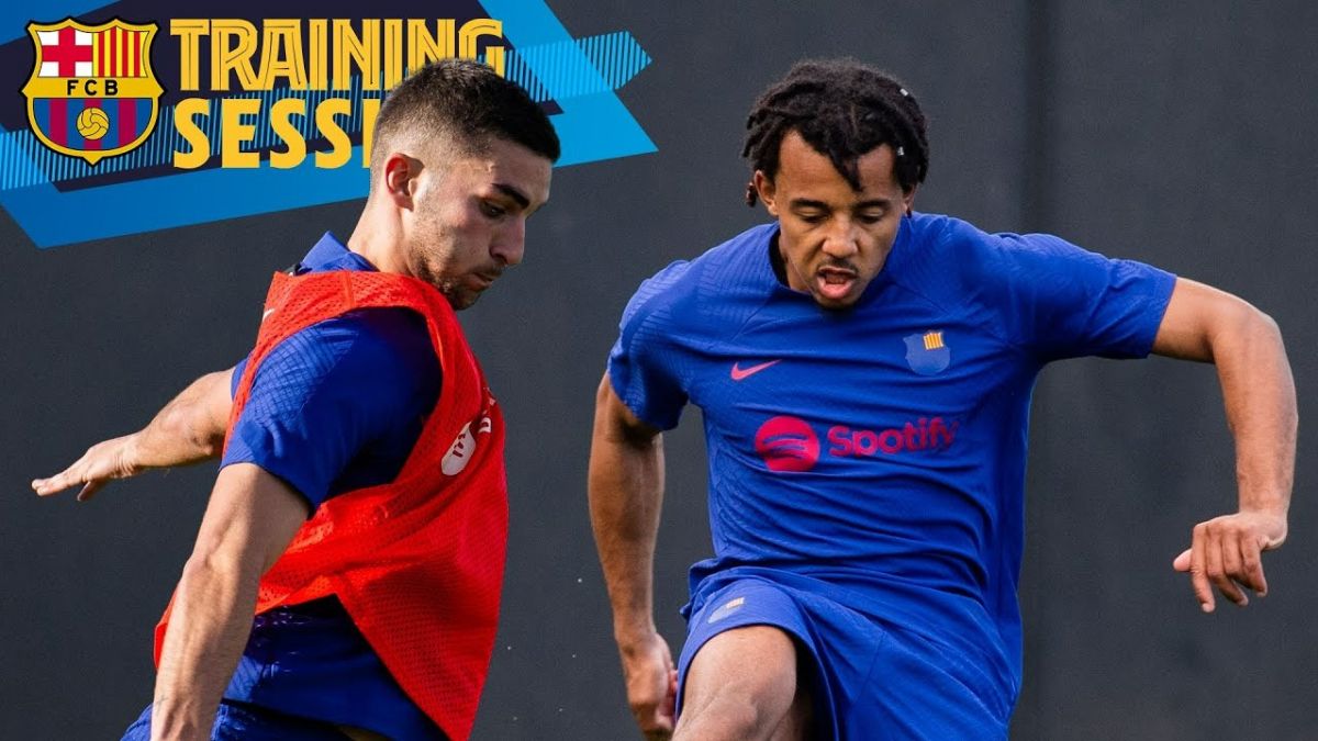 تمرین جمعه بارسلونا برای تقابل با اتلتیک بیلبائو