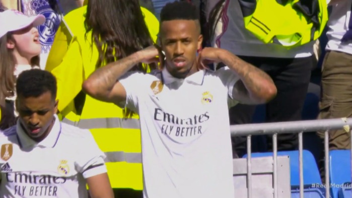 گل دوم رئال مادرید به اسپانیول (ادر میلیتائو)