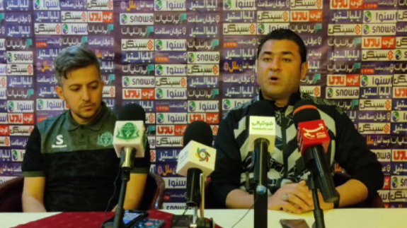 اختصاصی/ کنفرانس خبری پیش از بازی آلومینیوم اراک و پیکان