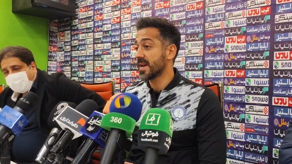 اختصاصی/ کنفرانس خبری بعد از بازی گل گهرسیرجان و نفت مسجدسلیمان