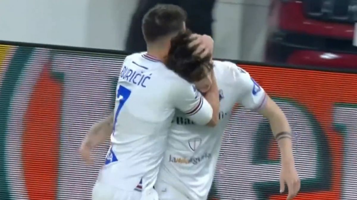 گل دوم سمپدوریا به یوونتوس (فیلیپ جوریچیچ)