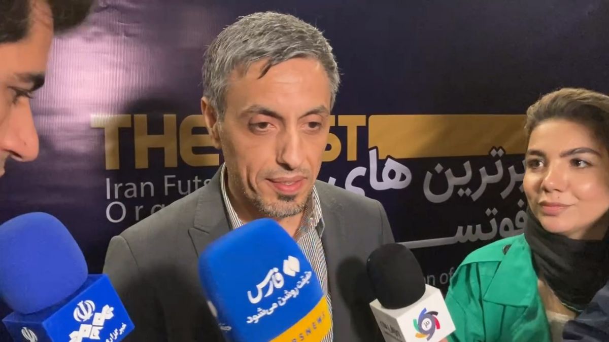 اختصاصی/ مصاحبه رسول خطیبی در حاشیه مراسم برترین های فوتسال ایران