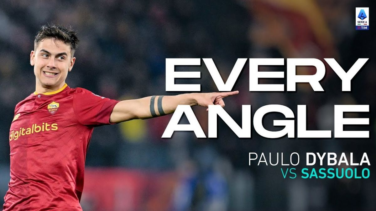 سوپرگل دیبالا برای رم مقابل ساسولو از تمام زوایا