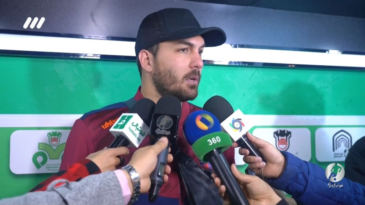 فوتبال برتر/ حواشی بازی ذوب آهن 1-0 نساجی