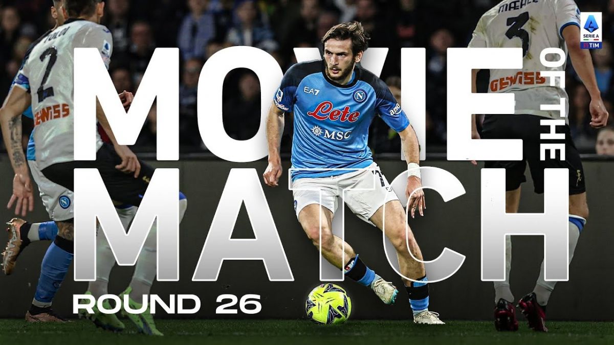 کلیپی از عملکرد ستاره گرجستانی ناپولی در مقابل آتالانتا