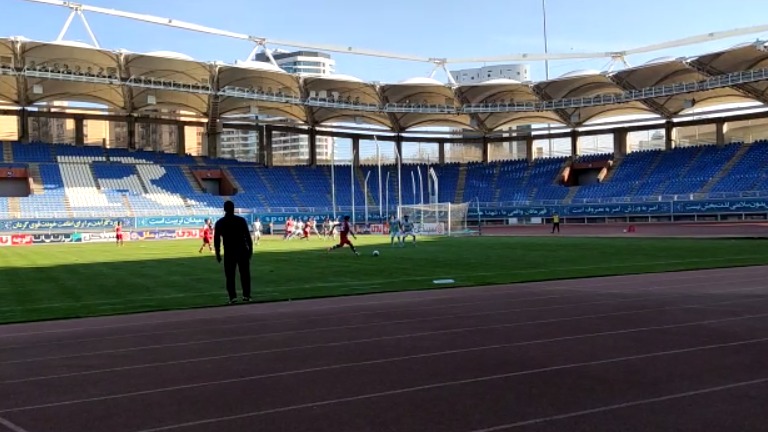 اختصاصی/ گل زیبای رحیم زهیوی کاپیتان تیم خلیج فارس ماهشهر به خیبر خرم آباد