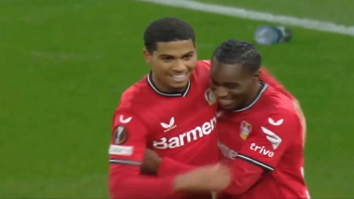 گل دوم بایر لورکوزن به فرانس واروش (آدلی)