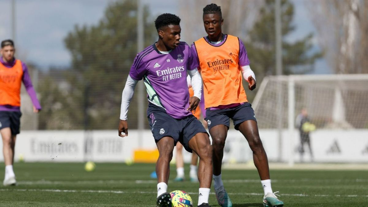 تمرین رئال مادرید برای تقابل با بارسلونا