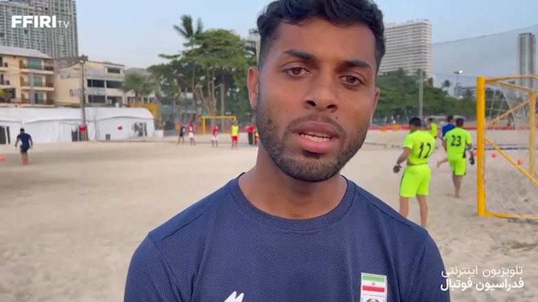 صحبت های سعید پیرامون و پزشک تیم ملی فوتبال ساحلی در خصوص مصدومیت پیرامون