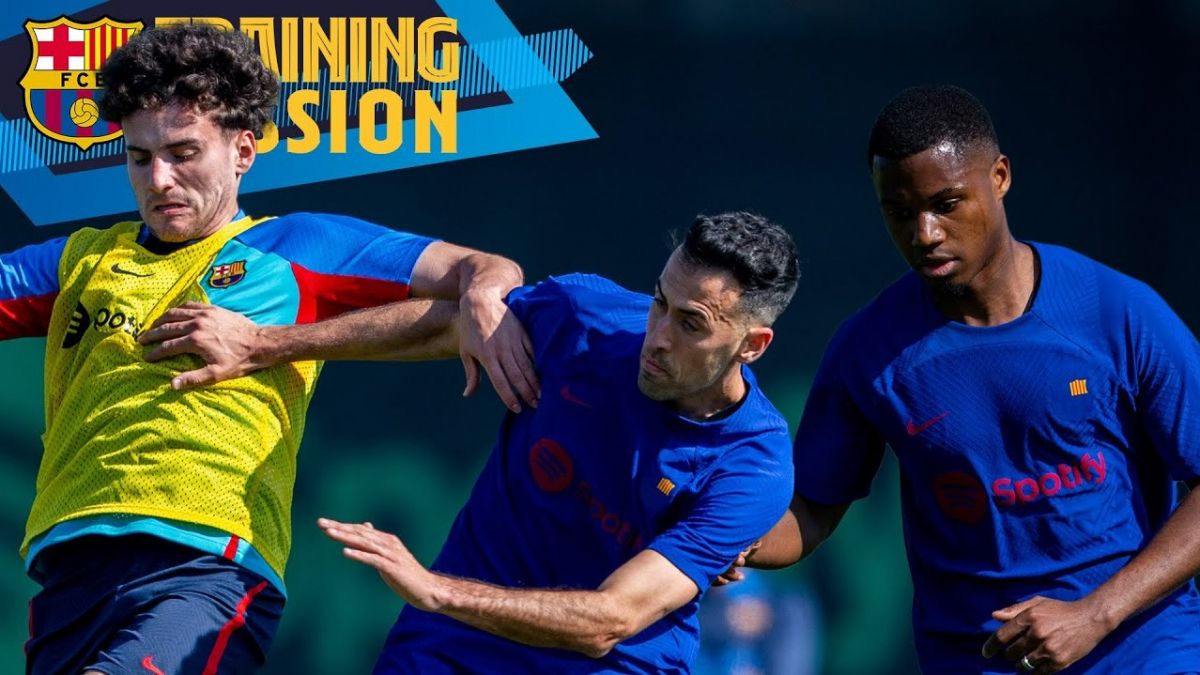 تمرین بارسلونا برای تقابل با الچه در لالیگا