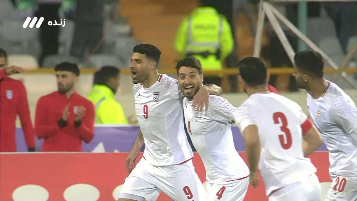 گل اول ایران به روسیه (مهدی طارمی - پنالتی)