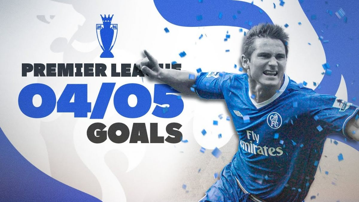 همه گلهای چلسی در فصل 05-2004 لیگ برتر انگلیس