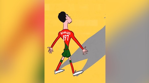 انیمیشن کوتاه عمر مومنی به بهانه رکوردشکنی رونالدو در بازی های ملی