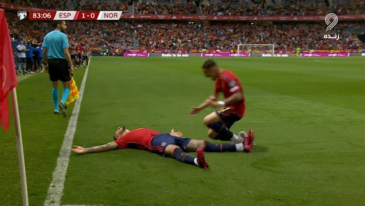 گل دوم اسپانیا به نروژ (خوزلو)