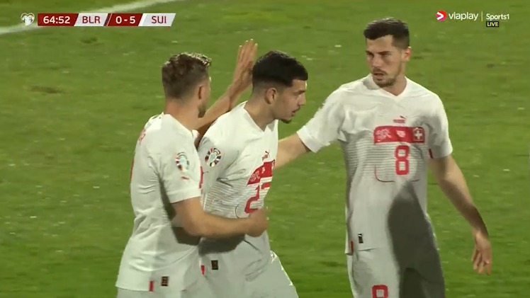 خلاصه بازی بلاروس 0-5 سوییس