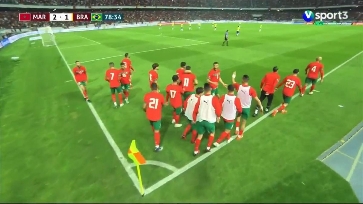 خلاصه بازی مراکش 2-1 برزیل
