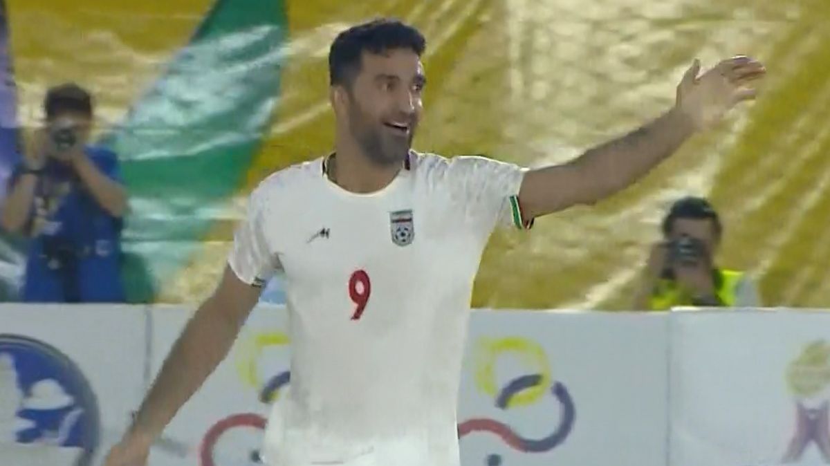 گل چهارم ایران به ژاپن توسط مختاری (فینال فوتبال ساحلی قهرمانی آسیا 2023)