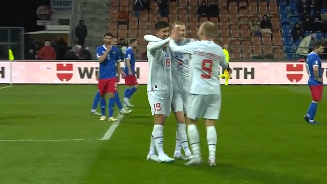 خلاصه بازی لیختن اشتاین 0-7 ایسلند