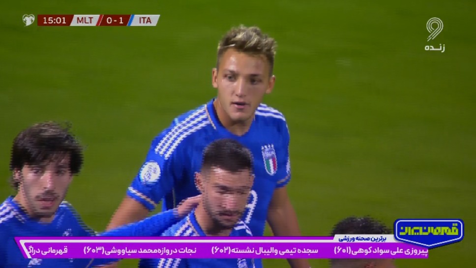 گل اول ایتالیا به مالت (متئو رتگی)