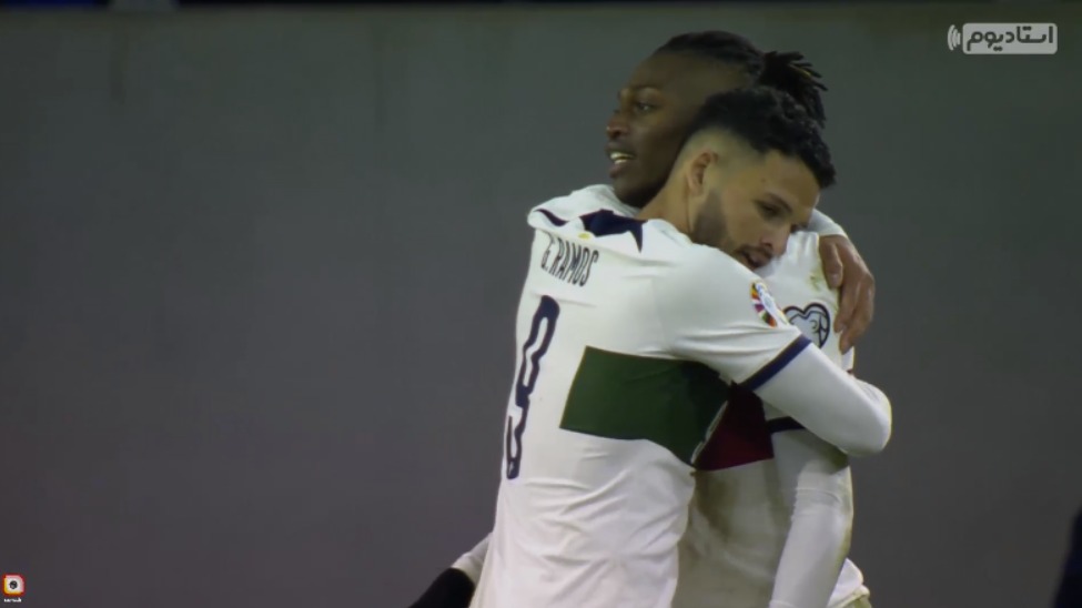 گل ششم پرتغال به لوکزامبورگ (رافائل لیائو)