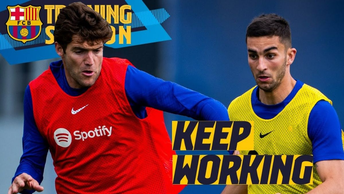 تمرین بارسلونا (8 فروردین)