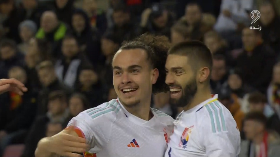 گل اول بلژیک به آلمان (یانیک کاراسکو)