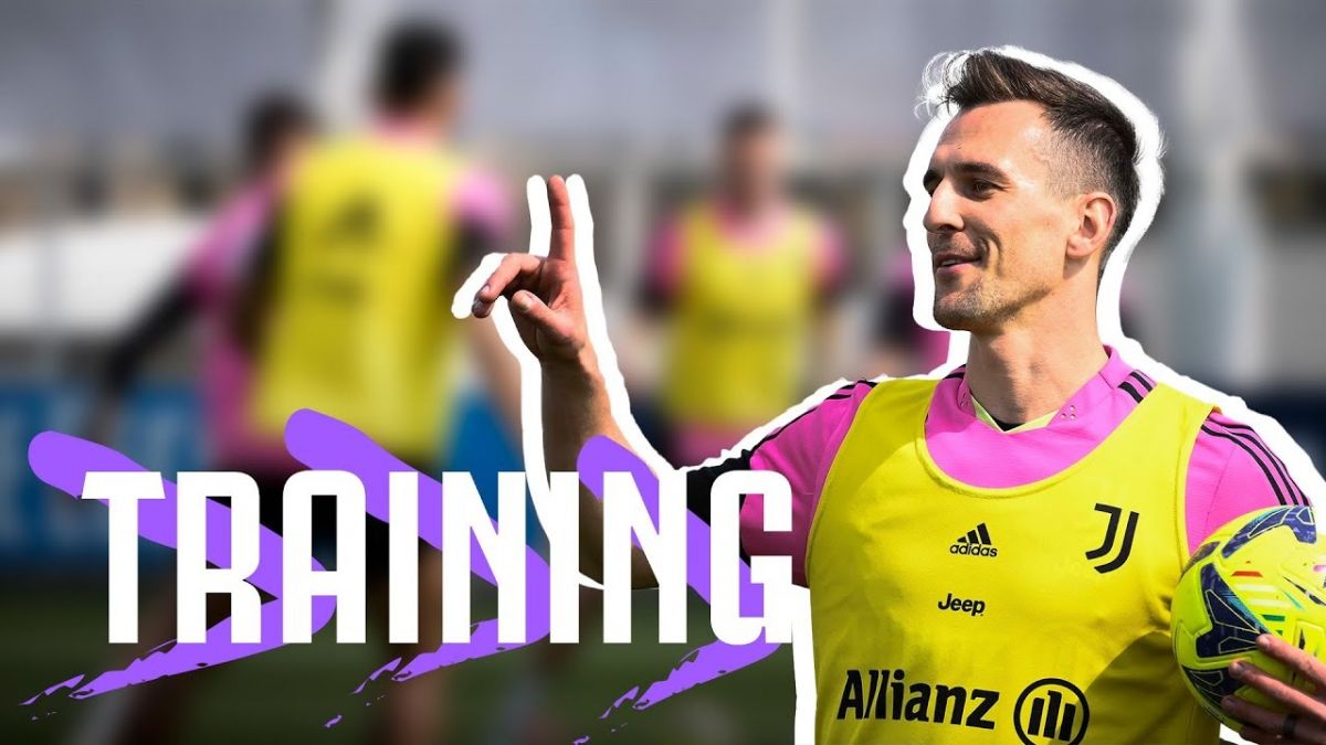 تمرینات باشگاه یوونتوس پیش از شروع دوباره بازی ها( (9 فروردین)