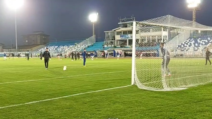 اختصاصی/ گرم کردن بازیکنان پیش از تقابل ملوان و هوادار