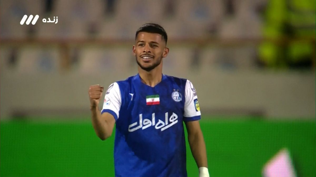 گل اول استقلال به ذوب آهن (مهدی قایدی)