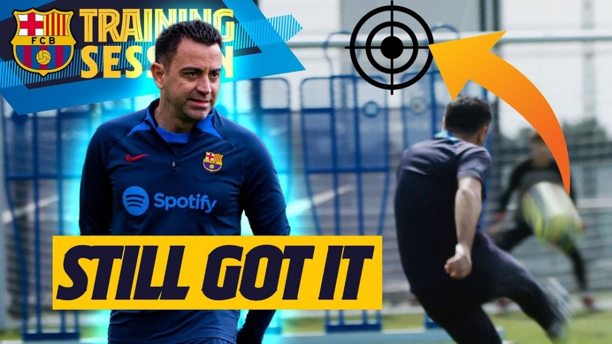 تمرین روز گذشته بارسلونا (11 فروردین)