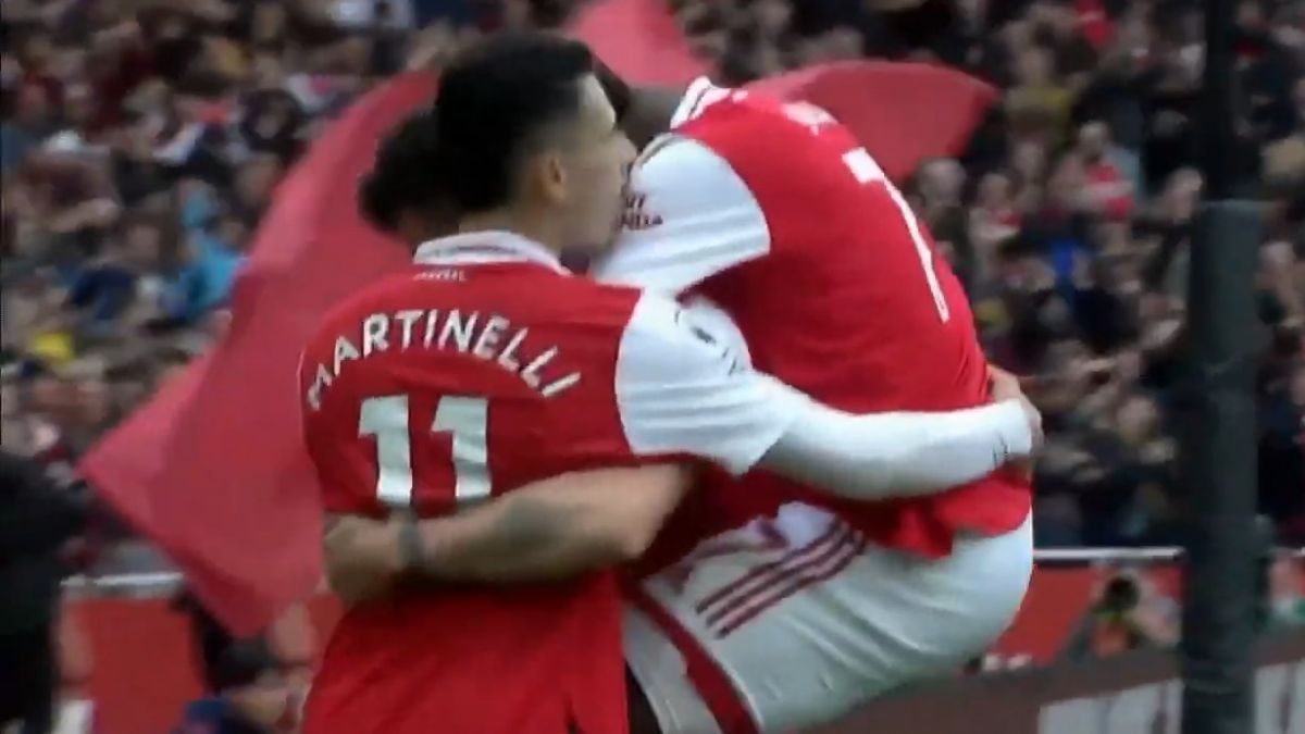 گل چهارم آرسنال به لیدزیونایتد (ژاکا)