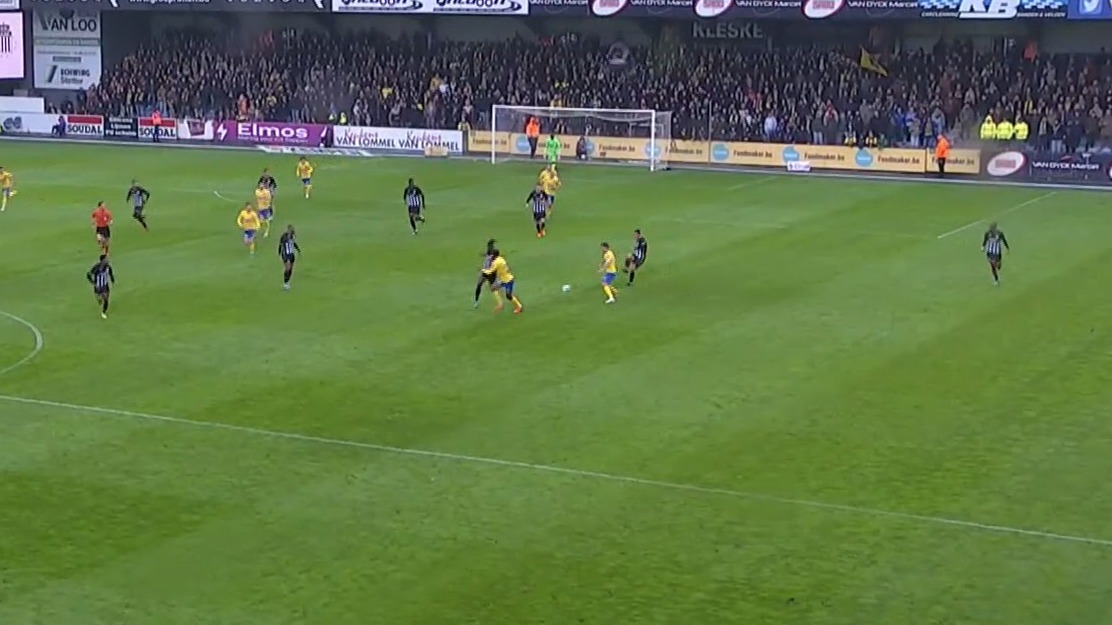 گل اول رویال شارلوا به وسترلو با تاثیرگذاری امیرحسین حسین زاده