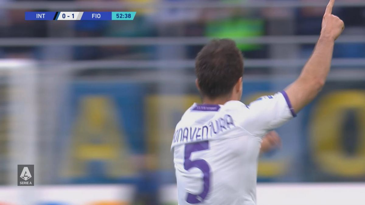 گل اول فیورنتینا به اینتر (بوناونتورا)
