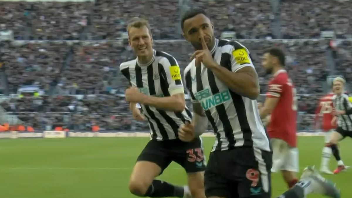 گل دوم نیوکاسل به منچستریونایتد (ویلسون)