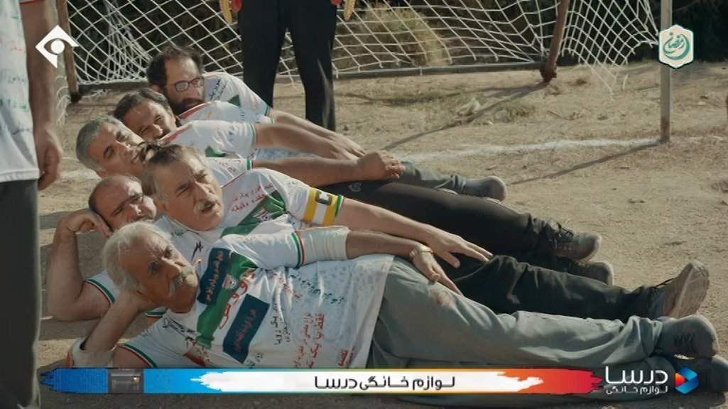 سریال نون خ/ دیوار دفاعی جالب تیم ده پایین مقابل ضربه ایستگاهی ده بالا