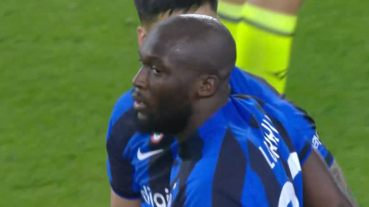 گل اول اینتر به یوونتوس (لوکاکو / اخراج پس از گلزنی)