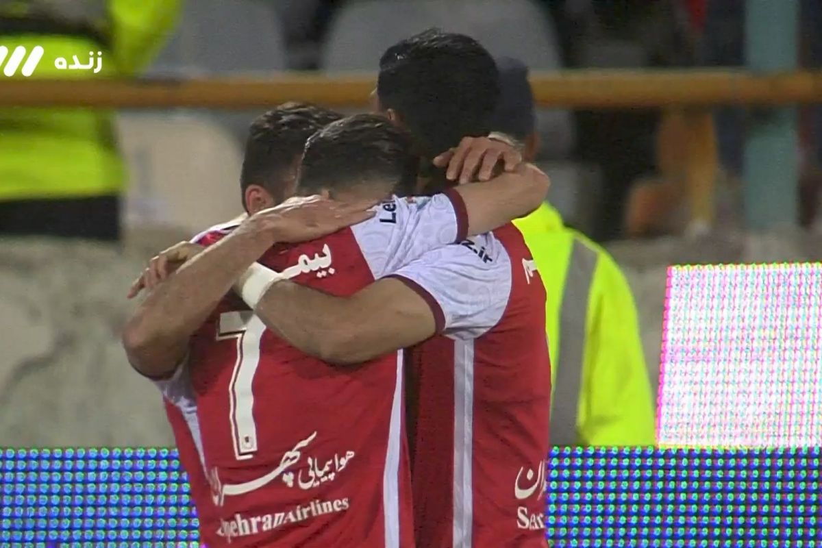 گل دوم پرسپولیس به ملوان (سعید صادقی)